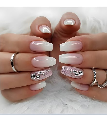 NA092 -  Autumn Lotus Root Nails
